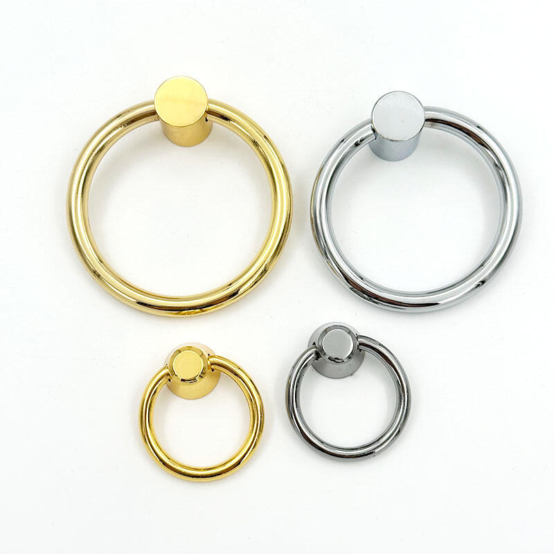 Wejoy – Poignées de porte rondes en métal Zamak, style moderne, pour meubles et tiroirs ; quincaillerie pour cuisine