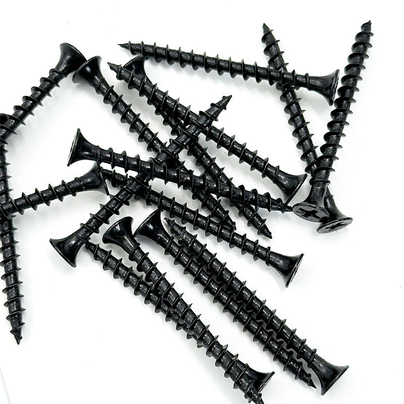 براغي الخشب من وي جوي مقاس M8 × 50 مم ذات خيوط خشنة، ذات رأس مسطح بنمط فيليبس، ذاتية التثبيت، مصنوعة من فولاذ كربوني مُغطى بأكسيد أسود، وتُستخدم في تركيب الأثاث، وتشير إلى «براغي للخشب» باللغة الإسبانية.