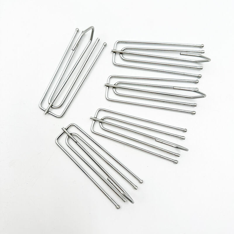 Wejoy Gardinenzubehör: 70 mm lange Metallbeschichtung mit vier Klauen-Haken für Gardinenband (Pinch-Pleat-Gardinen), Dekorationshardware, 4-Zinken-Haken, Großhandel