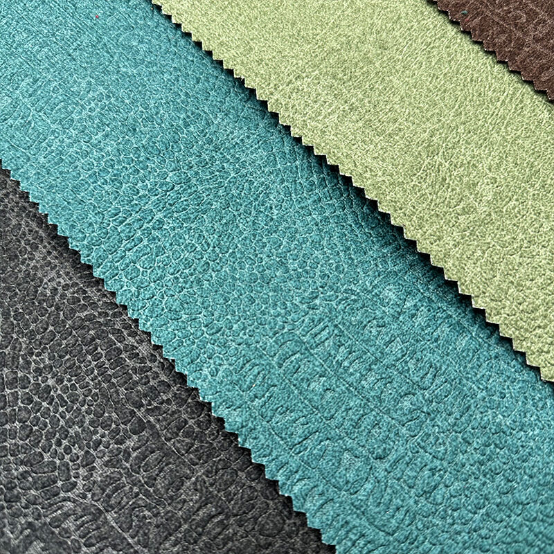 Wejoy Wholesale 300gsm Polyester Embossed Pattern Velvet Fabric Sofa Fabric