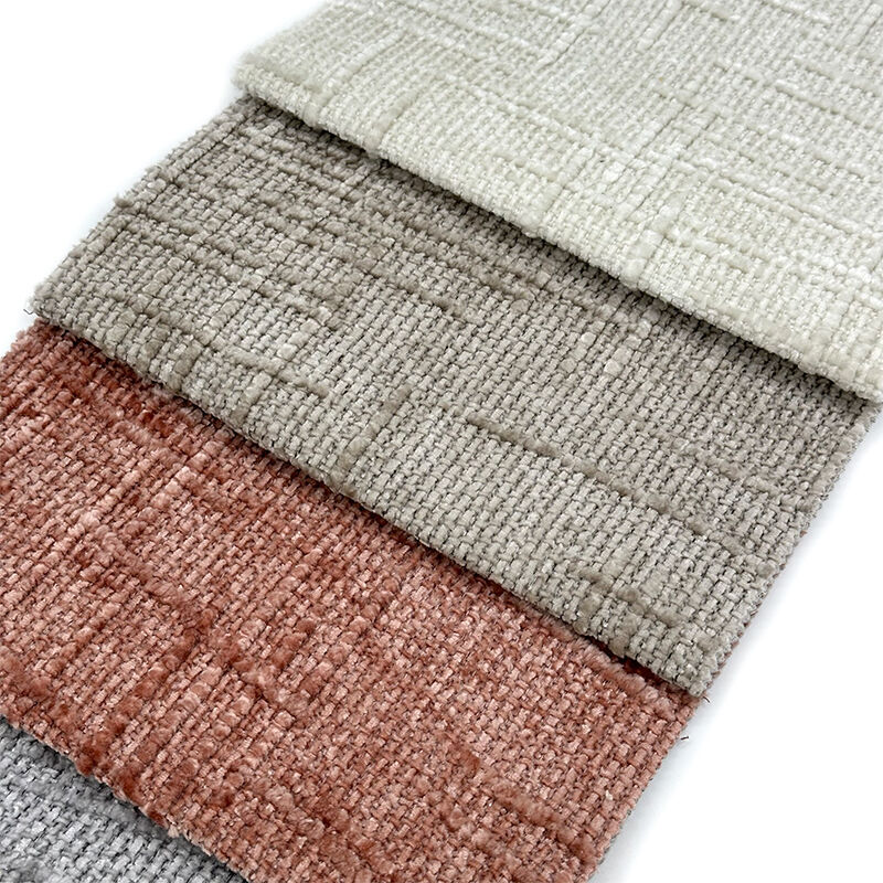 Wejoy Wholesale Hometextile Fabric 100% Polyester 340g Chenille Velvet Fabric for Furniture