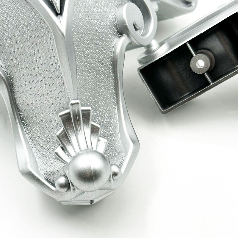 Wejoy Wholesaler Luxury Silver 12cm Height Sofa Support Feet Plastic Leg