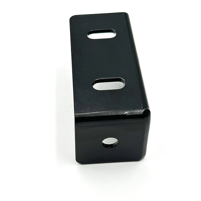 Bộ phận cố định góc vuông 90 độ Wejoy – Bản lề nối màu đen dành cho thanh gỗ bản rộng, giá đỡ góc chịu lực cao, phụ kiện kim khí