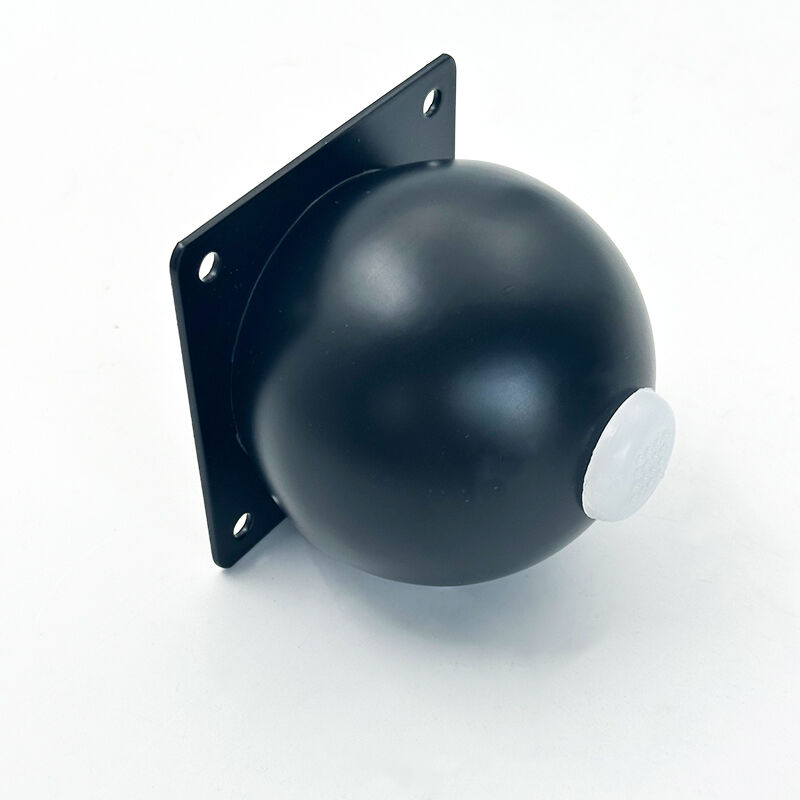 Wejoy Decorative Metal Hardware Furniture Customizable Black Leg Ball Shape Sofa Legs