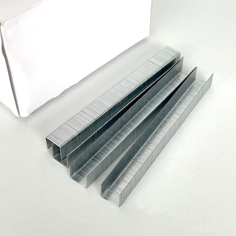 Wejoy  8012 Staple 12mm Leg Length Upholstery Staples Fine Wire Crown Staple Pneumatic Staple for Sofa Furniture Wood Frame Hardware Fastener U Shaped Nail Door Nail