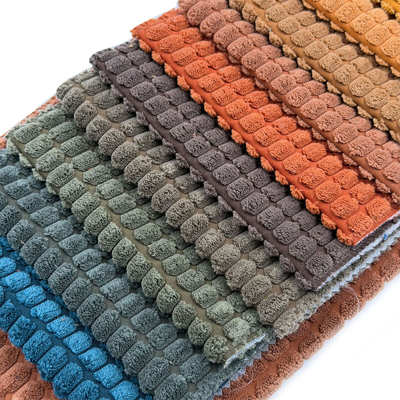 وي جوي، بالجملة: نسيج كوردويا فيلفت مكوَّن بالكامل من البوليستر، يستخدم لتغطية الأرائك، نسيج كوردويا لتغطية الأثاث