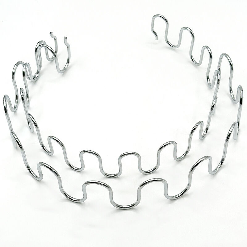 Usine Wejoy : ressort hélicoïdal sinueux en fer, hauteur d’arc de 48 mm, pour chaise et canapé, ressort sinusoïdal zigzag robuste pour l’ameublement et la sellerie