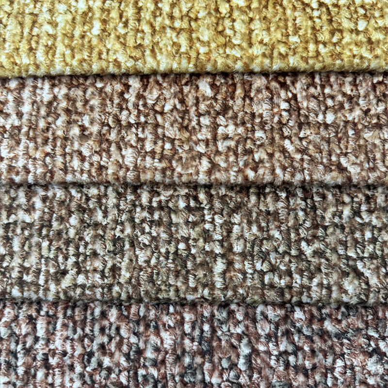 Wejoy 100% Polyester 370gsm Woven Fabric Chenille Fabric for Sofa Chair Decorative