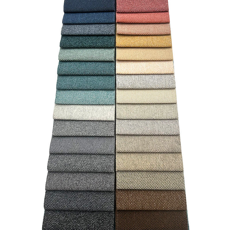 वीजॉय बल्क 100 पॉलिएस्टर 300gsm फॉक्स लिनन कॉर्नर सोफा फैब्रिक फॉर अपहोल्स्ट्री