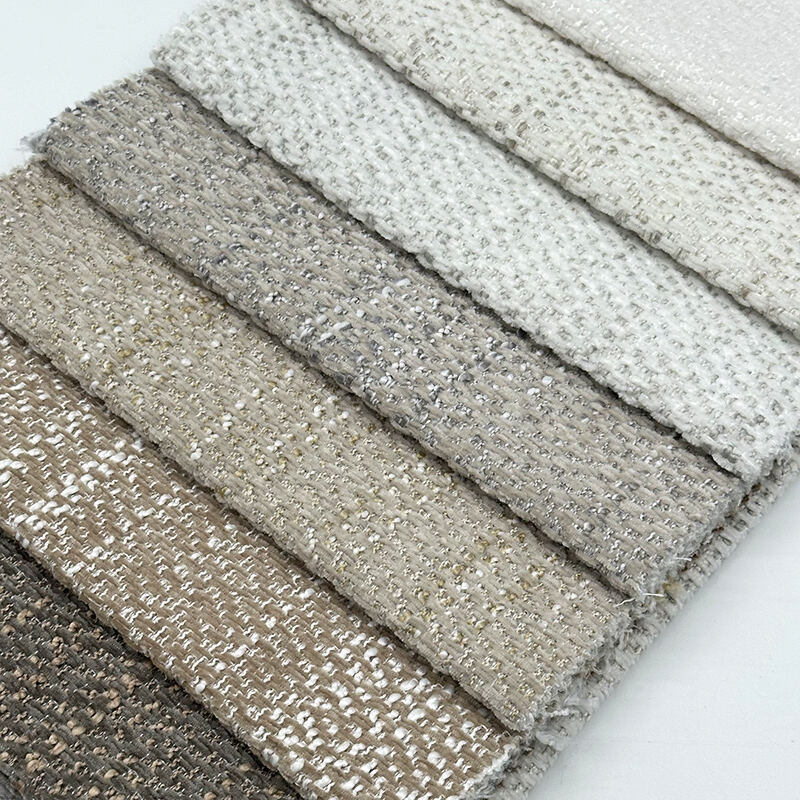 Wejoy Exclusive Chenille Fabric Soft Touch Durable Material for Interior Design Different Color Assortment