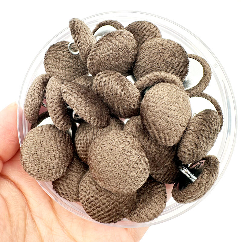 Wejoy Multiple Color 17.8mm Button 19mm Cover Fabric Covered Button for Upholstery