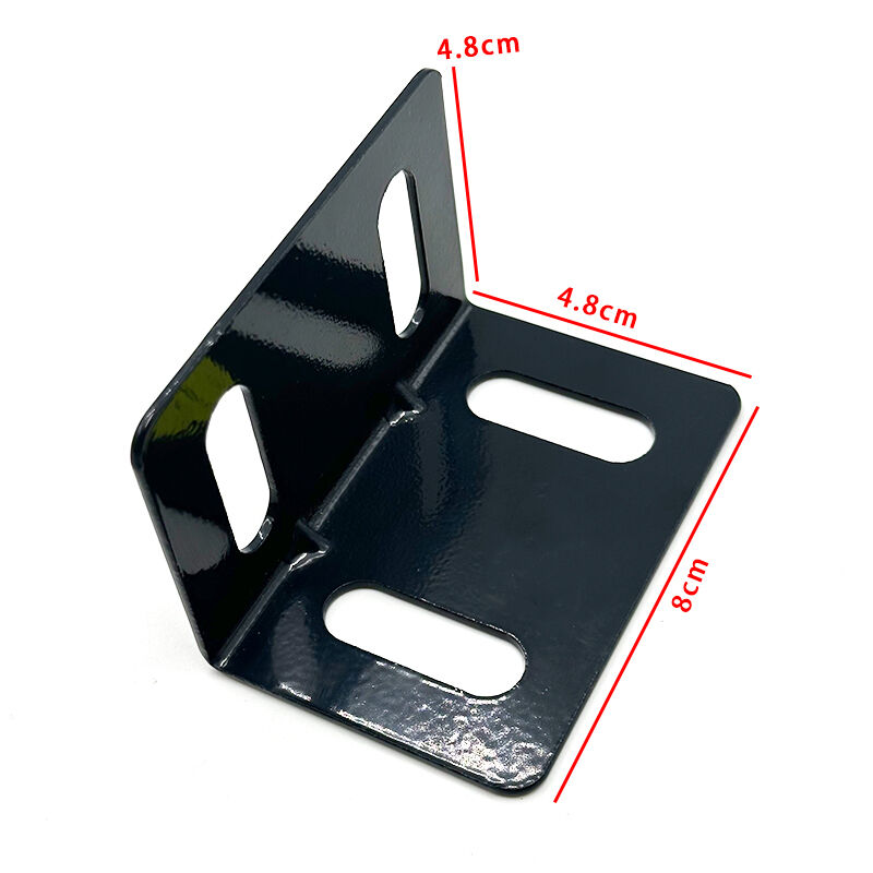 إكسسوارات تثبيت أثاث وي جوي – مفصلات حوامل سوداء لقضبان السرير، إكسسوارات دعم ثقيلة لسرير