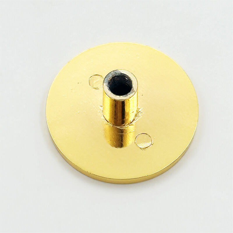 Wejoy – Nouvelles boutons métalliques dorés en forme de M pour portes, armoires et tiroirs ; poignées pour meubles ; boutons dorés pour armoires ; tirages pour tiroirs ; boutons en laiton en forme de M ; quincaillerie en forme de M