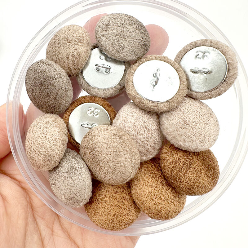 Wejoy Multiple Fabric Color Choices Upholstery Button Cover for Sofa Decoration