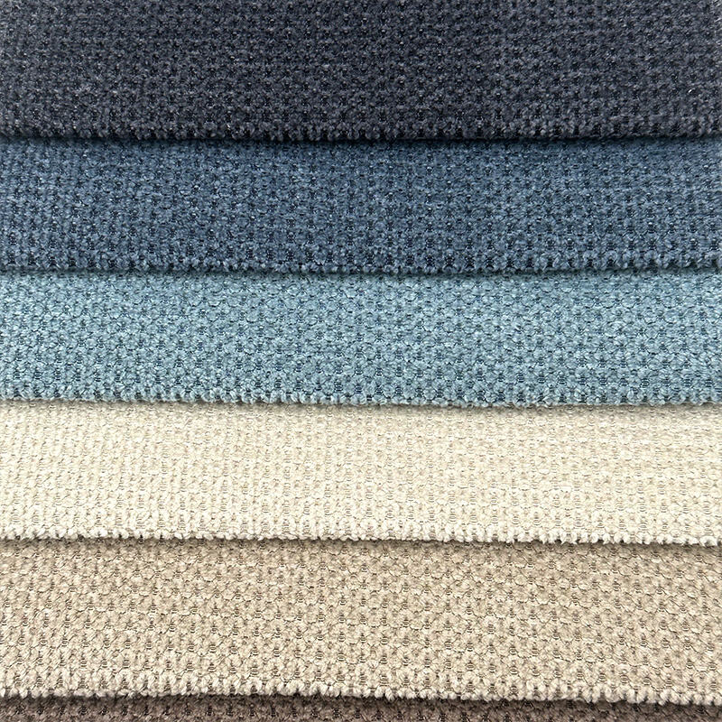 Wejoy New Design 340gsm Imitation Hemp Polyester Linen Fabric for Furniture Sofa Cover