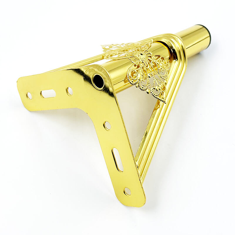 Wejoy European Style Furniture Accessories Gold Color 15cm Height Luxury Coffee Table Legs