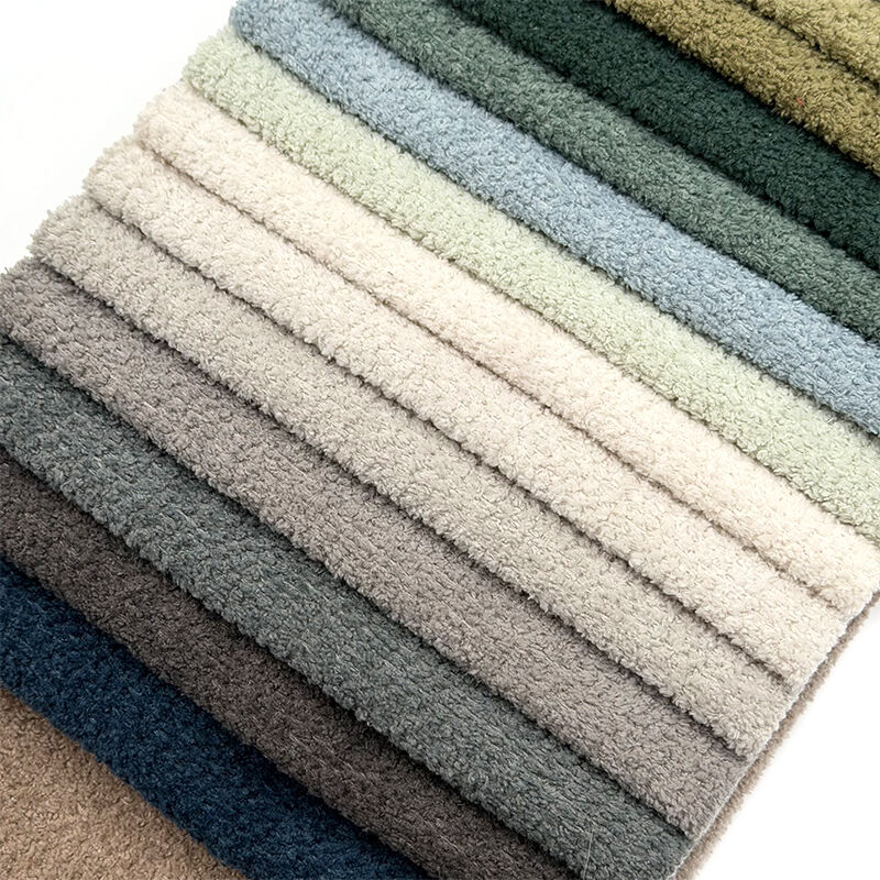 Wejoy Neuheit 2026: 400 g gebürsteter Samtstoff aus 100 % Polyester, hochbelastbarer Polsterstoff für Sofas, Möbel und Couches – ideal für Herbst und Winter