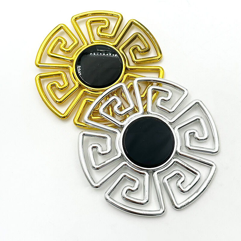 Wejoy Wholesale Gold Chrome Color Plastic Sofa Accessories for Furniture Upholstery