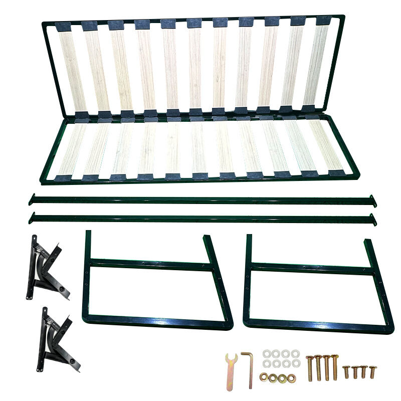 Wejoy Satu Set Rangka Katil Sofa Logam Besi untuk Perabot Tiga Tempat Duduk dan Kerusi; Mekanisme Sofa Lipat Keluar Tahan Lasak; Rangka Pelbagai Fungsi yang Boleh Ditukar kepada Katil