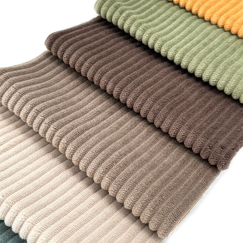 Wejoy Factory 4.5 Strips Decorative Fabric Corduroy Fabric for Cushion Cover