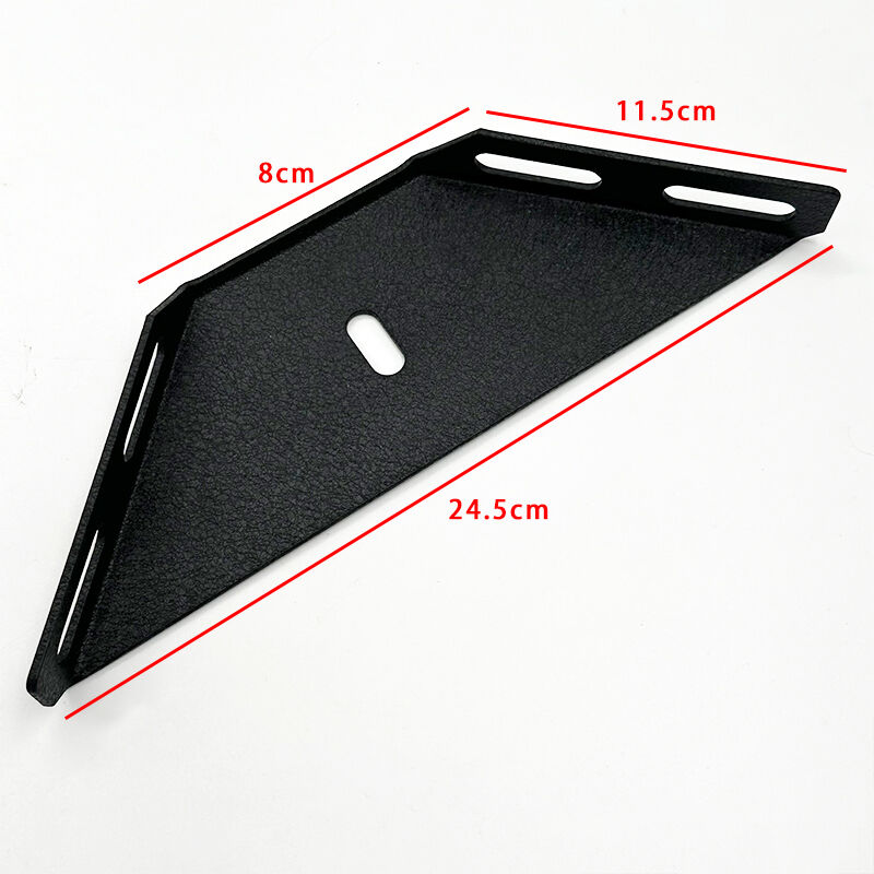 Wejoy Black Bed Corner Bracket 1.8mm 2mm Thickness Heavy Duty Furniture Hinges L Shape Right Angle Bracket for Bed Frame Connection Hardware Fitting Bedhead Fixation