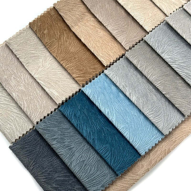 Wejoy 260GSM Polyester Chicken Claw Pattern Burnout Imitation Super Fabric