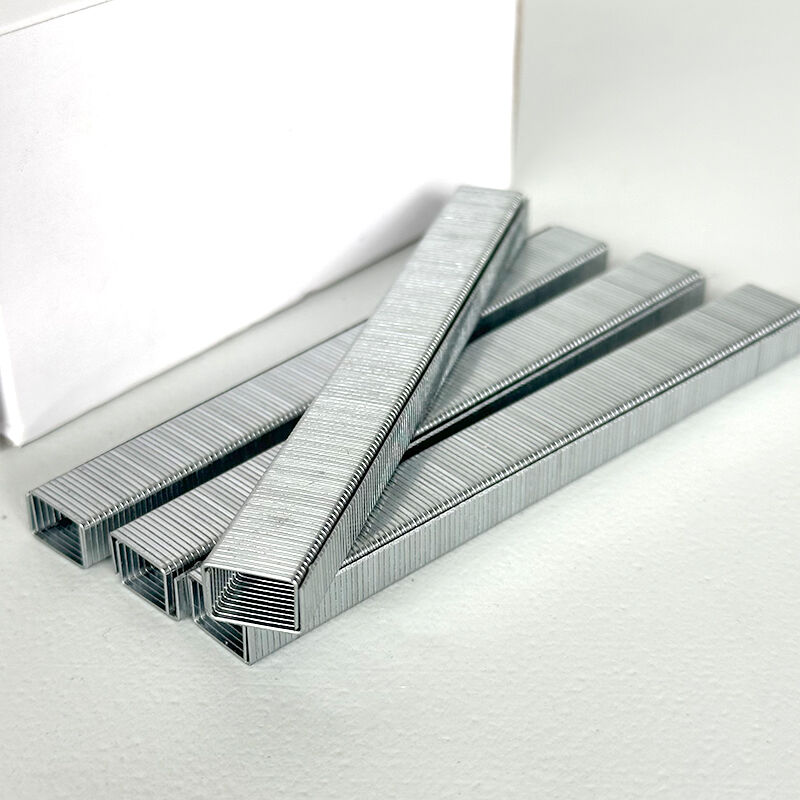 Wejoy 21 Gauge 8008 Staple 8mm Leg Length Upholstery Staples Fine Wire Crown Staple Pneumatic Staple for Sofa Furniture Wood Frame Manual Code Nail Hardware Fastener