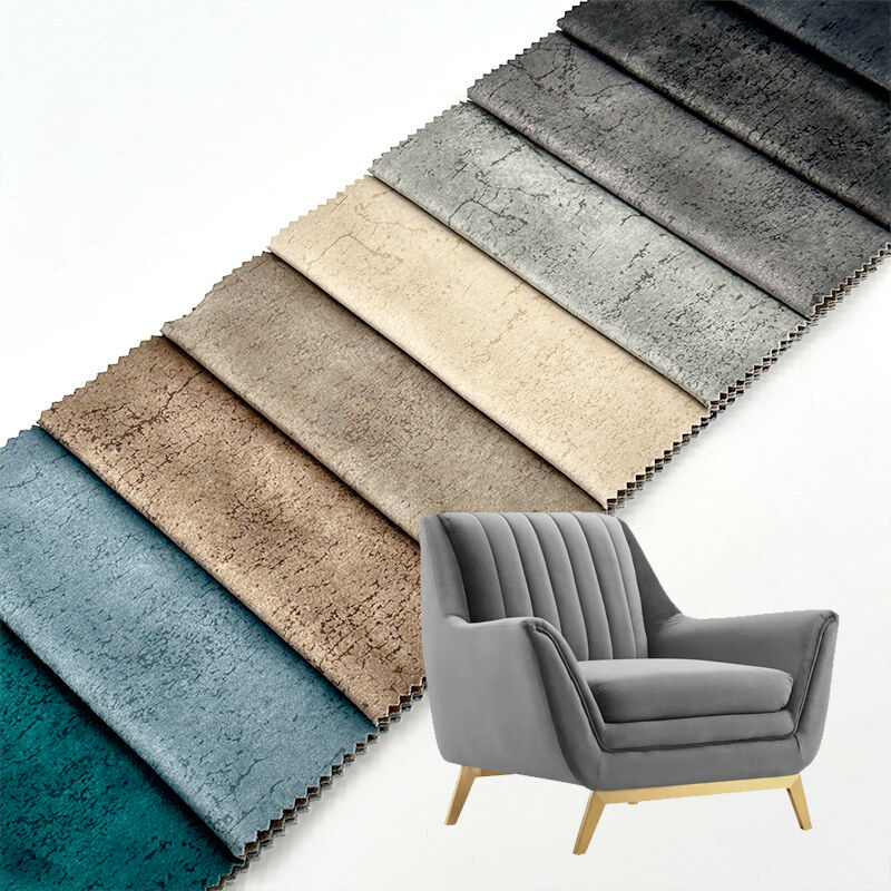 Wejoy Factory's 310gsm 100% Polyester Velvet Fabric 100% Marble Printed Pattern Woven Plain Style Waterproof for Sofa Couch