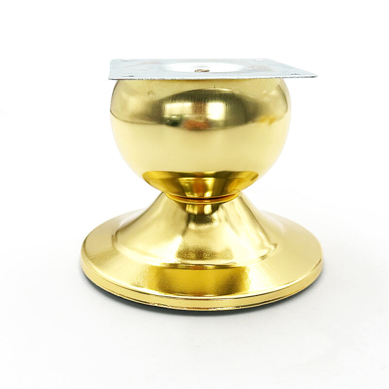 Wejoy 9cm Height Vinyl Lantern Shape Metal Legs for Desk Cabinet Support