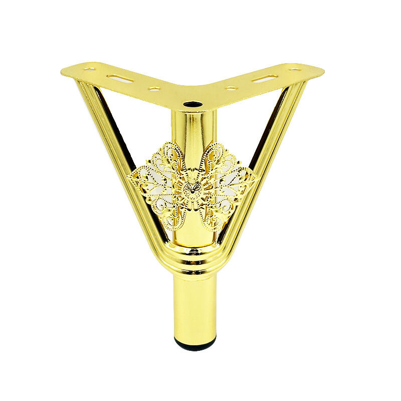 Wejoy European Style Furniture Accessories Gold Color 15cm Height Luxury Coffee Table Legs