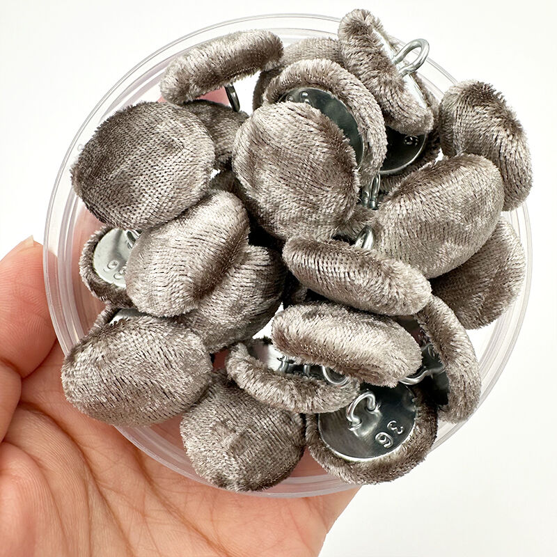 Wejoy 20.5mm 24mm Upholstery Furniture Accessories Fabric Button Cover