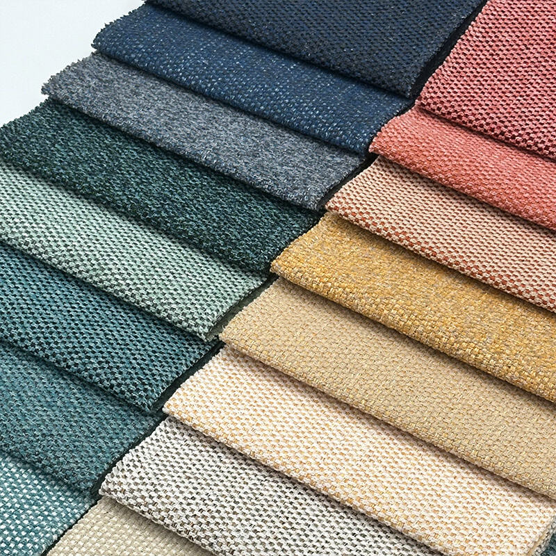 वीजॉय बल्क 100 पॉलिएस्टर 300gsm फॉक्स लिनन कॉर्नर सोफा फैब्रिक फॉर अपहोल्स्ट्री