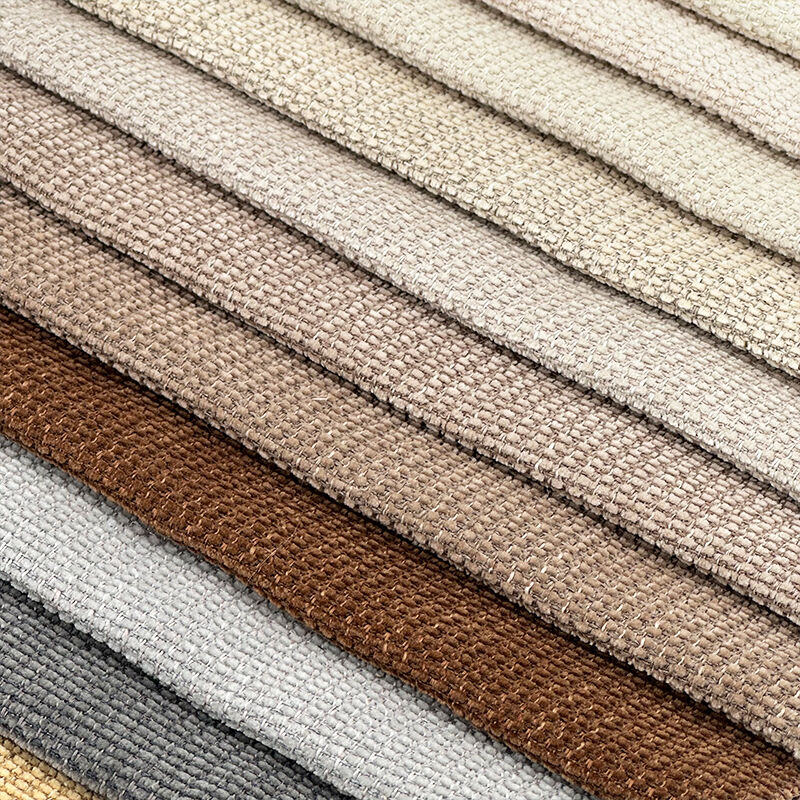 Wejoy New Arrival Customized 285gsm Check Pattern Chenille Fabrics for Upholstery Covers