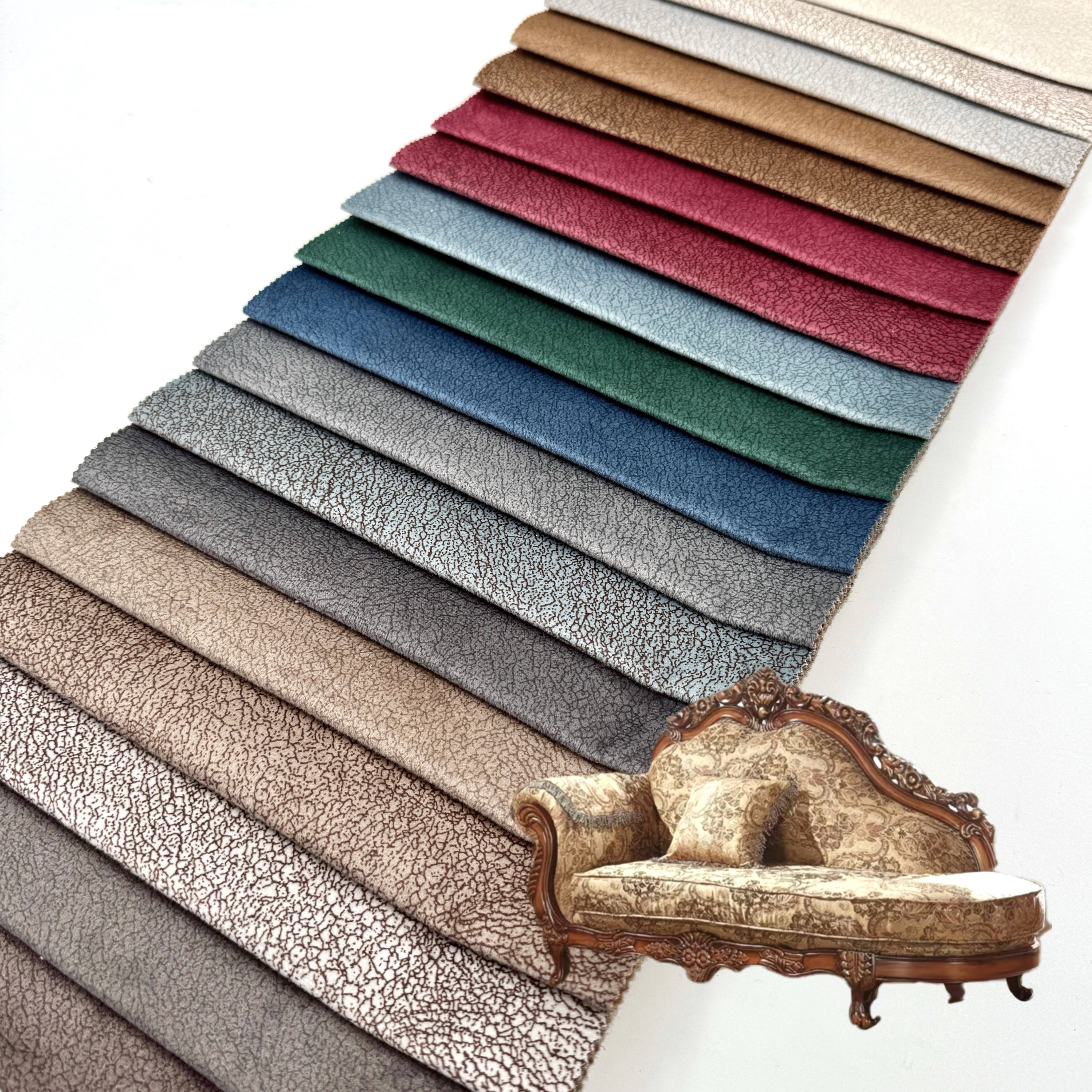 Wejoy Custom Sofa Fabric Upholstery 100% Polyester Printed Velvet Fabric for Sofa Printed Velvet