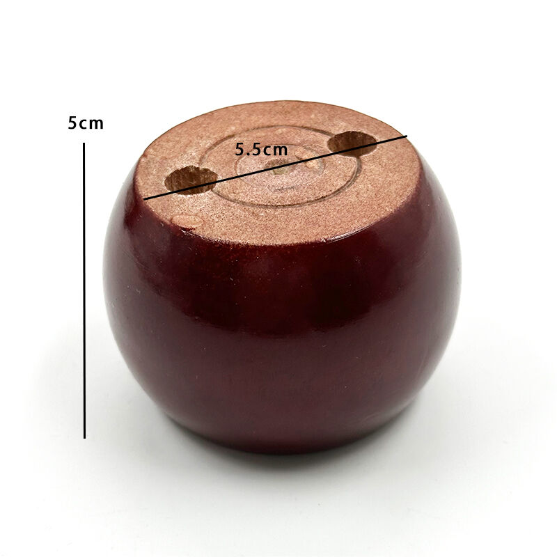 Wejoy Sofa Parts 5cm Height Solid Wood Supporting Legs Round Wooden Legs for Cabinet