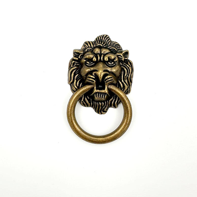 Quincaillerie Wejoy pour armoires — poignées annulaires pour canapés, heurtoirs en forme de tête de lion, tirages chromés pour tiroirs, poignées annulaires pour meubles, poignées pour armoires, poignées de cuisine, quincaillerie vintage