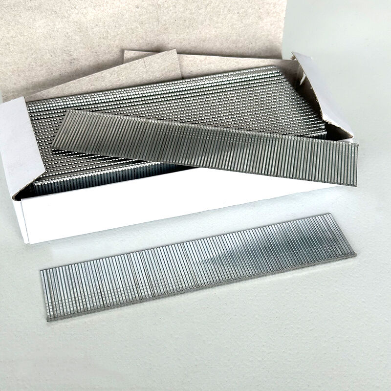 Wejoy F Series Stainless Steel 304 Brad Nails F15 F20 F25 F30 Pneumatic Straight Nail Chain Riveting Gun Nail for Furniture Woodworking Finish Nailer