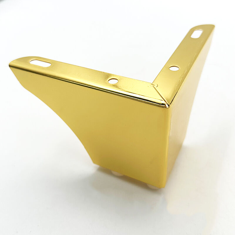 Wejoy 100mm Furniture Legs Golden Furniture Cabinet Table Feet Metal Iron Sofa Legs