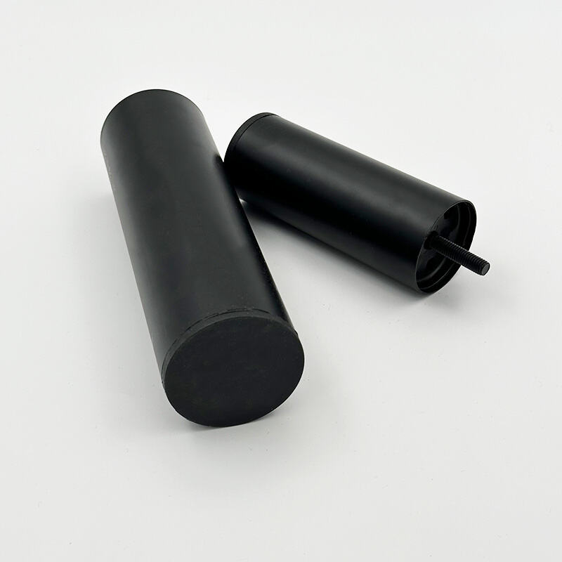 Wejoy Placa Espelhada Prateada de 10 cm, 15 cm, 20 cm de Altura com Pernas de Metal Cromado para Móveis com Parafusos