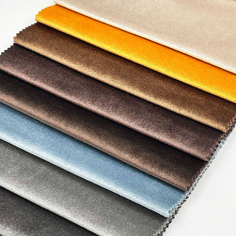 Wejoy Bihisan 280CM Lapad 250gsm Italian Velvet Fabric para sa Curtain