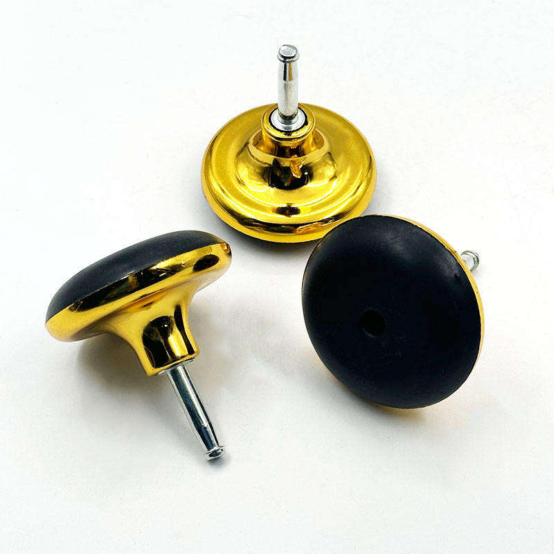 Wejoy Wholesale Plating Golden Plastic Mushroom Leg Carpet Wheel