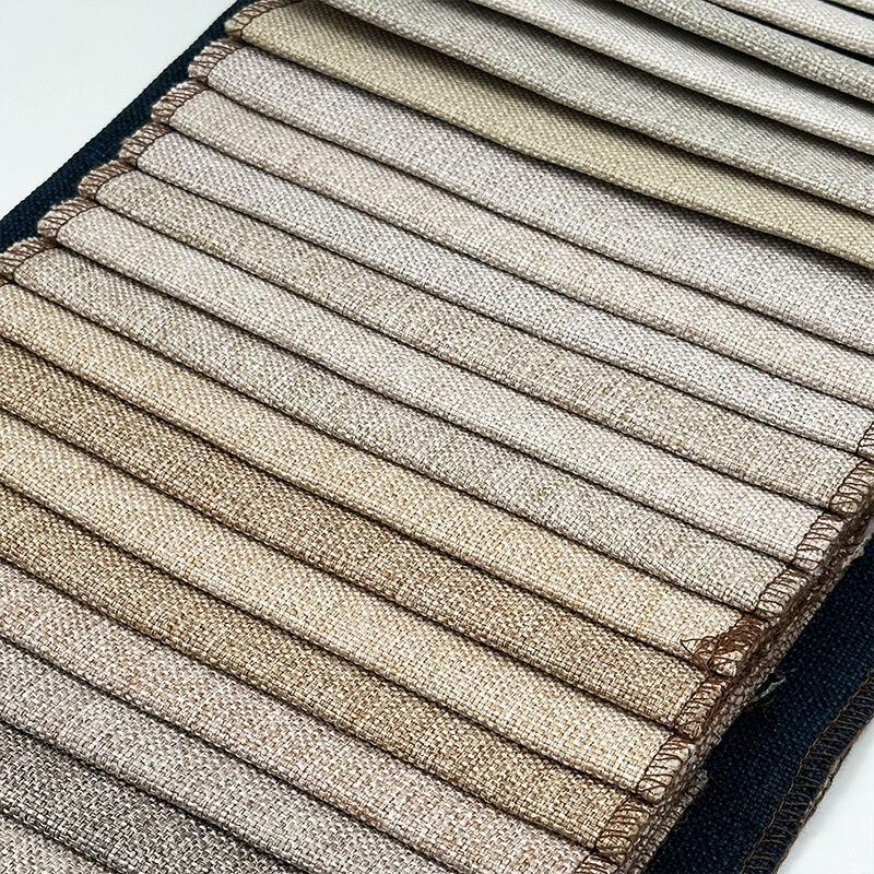 Wejoy Functional Waterproof 300gsm 100% Polyester Linen Fabric for Hometextile