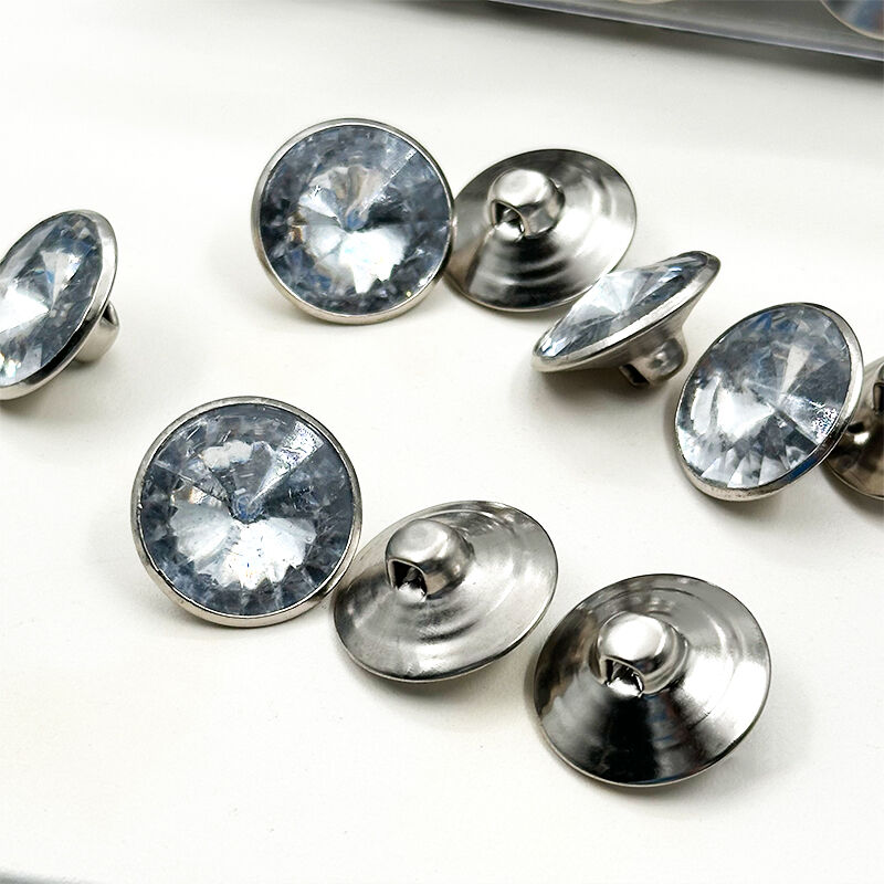 Wejoy Großhandels-Möbelzubehör: Dekorative Kristallknöpfe mit 18 mm, 20 mm, 22 mm und 25 mm Durchmesser für Polsterarbeiten