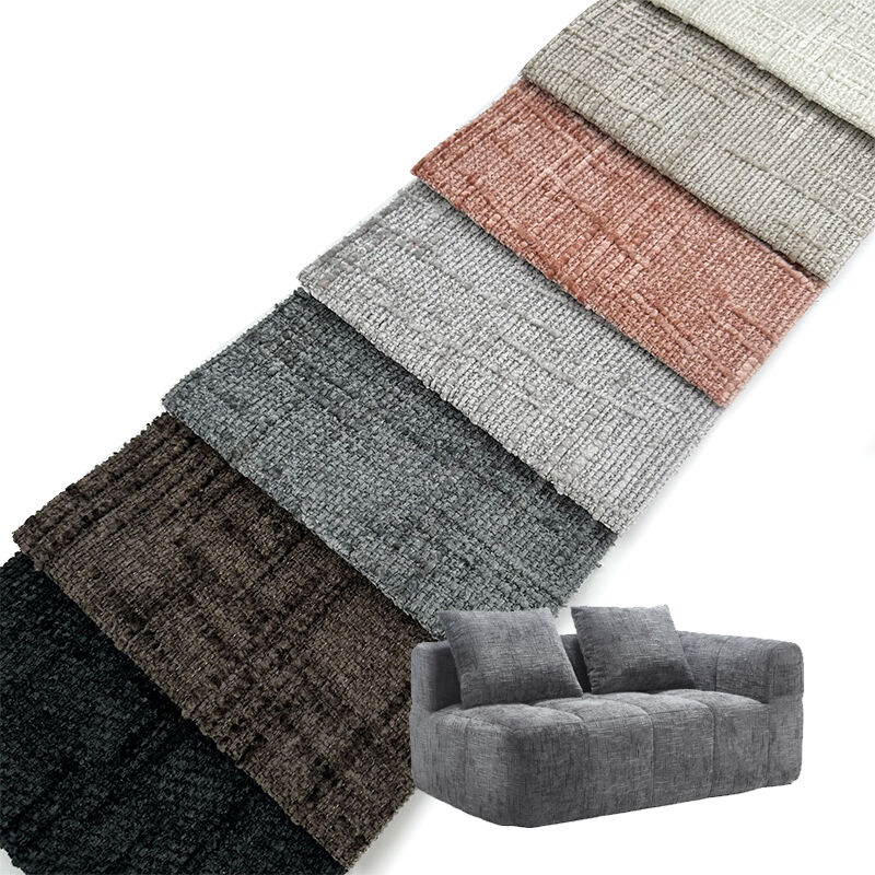 Wejoy Wholesale Hometextile Fabric 100% Polyester 340g Chenille Velvet Fabric for Furniture