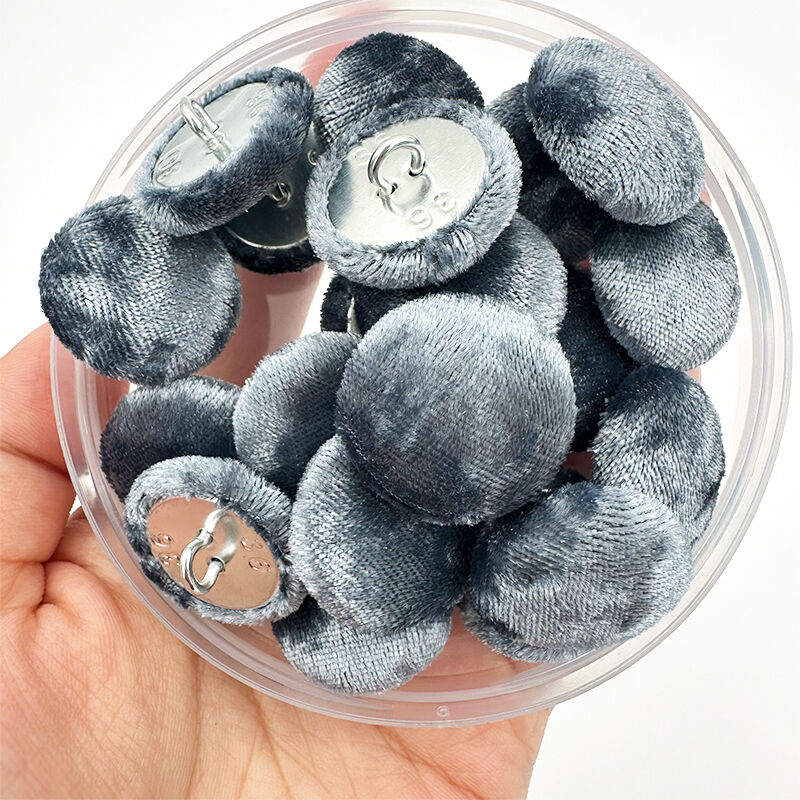 Wejoy 20.5mm 24mm Upholstery Furniture Accessories Fabric Button Cover