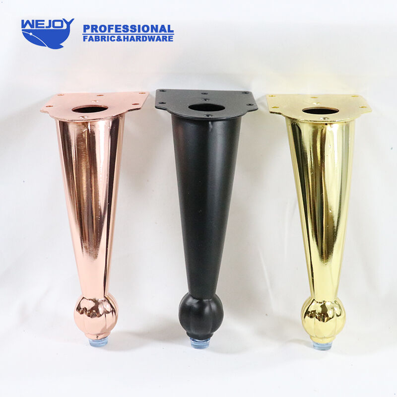 Wejoy Hardware Minimalist Sofa Feet Coffee Table Leg Trumpet Shape TV Cabinet Sofa Leg