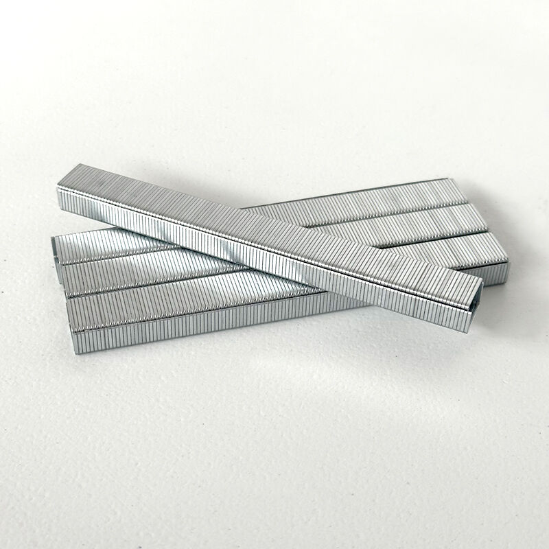 Wejoy 21 Gauge 8008 Staple 8mm Leg Length Upholstery Staples Fine Wire Crown Staple Pneumatic Staple for Sofa Furniture Wood Frame Manual Code Nail Hardware Fastener