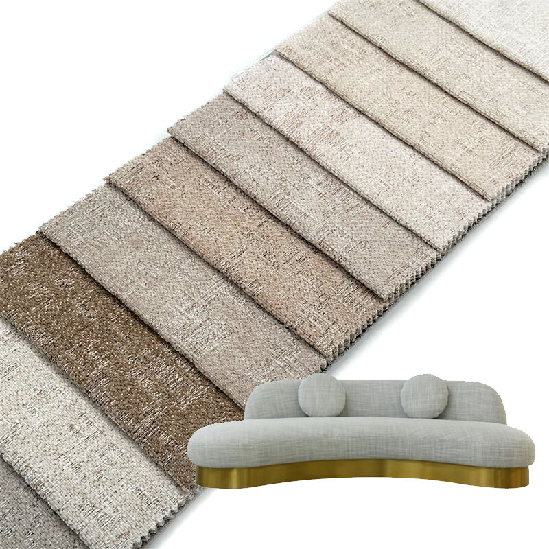 Wejoy Wholesale Factory 100% Polyester Woven Chenille Upholstery Sofas Fabric