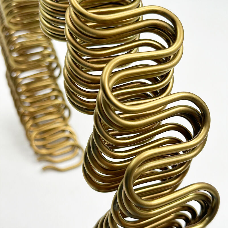 Wejoy, ressort hélicoïdal pour canapé, couleur or, 4 kg par rouleau, accessoires de quincaillerie pour canapé, rouleau de ressort zigzag robuste pour l’ameublement et la sellerie, vente en gros
