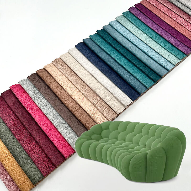 Wejoy Wholesale 350GSM Holland Velvet Fabric Printed Tech Sofa Fabric for Couch Upholstery